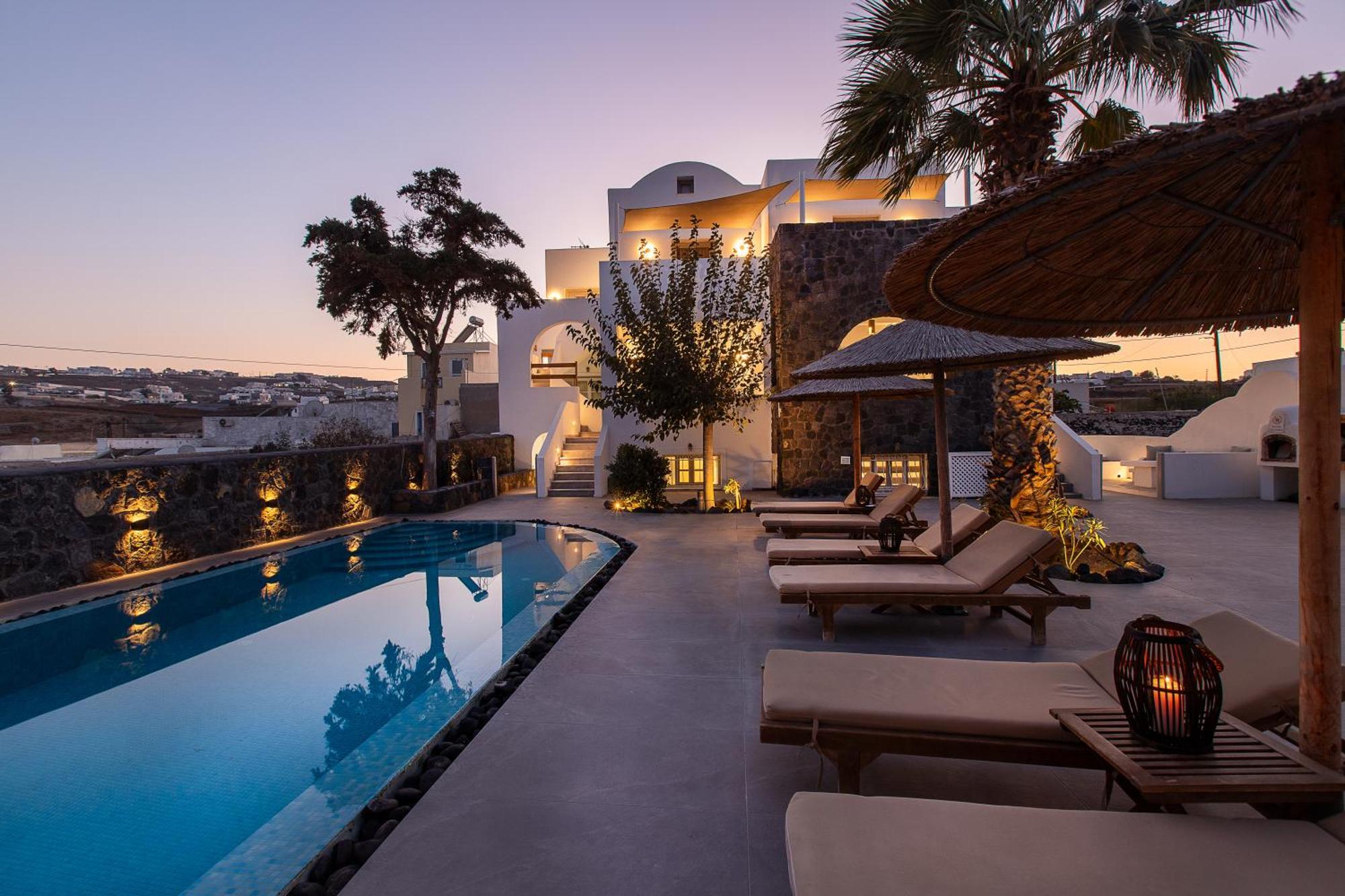 Santorini Villatzio Suites 메사리아 외부 사진